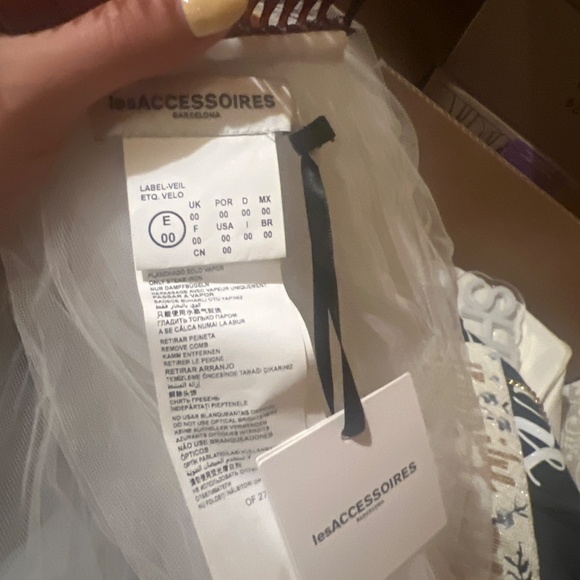 NWT Pronovias Les Accessoires Veil main image 5